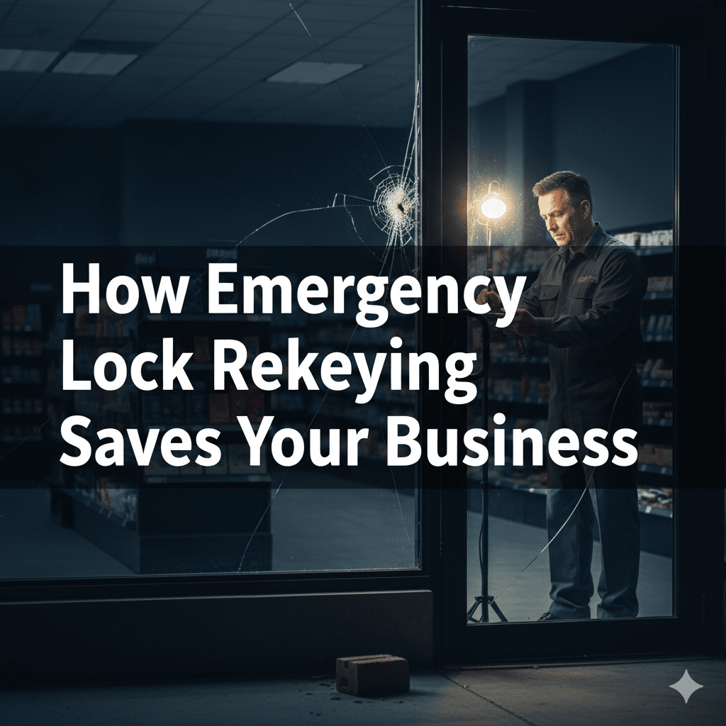 How Emergency Lock Rekeying Saves Your Business